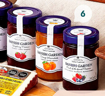 Plaza Vea Mermelada Danish Garden sabores variados fr x 340g oferta