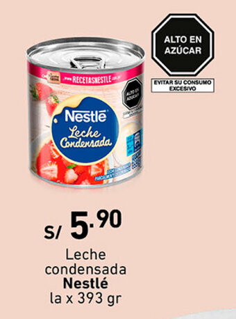 Plaza Vea Leche Condensada Nestlé la x 393g oferta