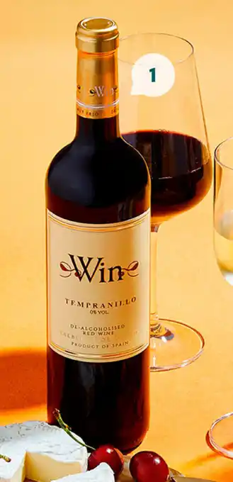 Plaza Vea Vino sin Alcohol Win blanco / tinto bt x 750ml oferta