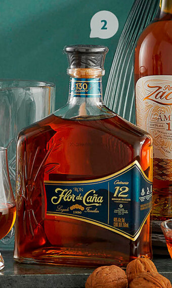 Plaza Vea Ron Flor de Caña 12 años bt x 750ml oferta