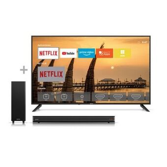Hiraoka Televisor miray 4k led smart 50" mk50-e202 + soundbar miray sbm-w602bt oferta