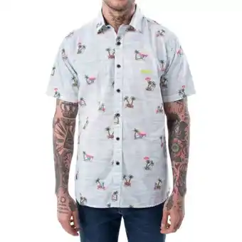 Gzuck Camisa popelina estamp. collekx m/corta oferta