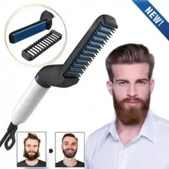 Plancha laceador tipo peine para hombres...