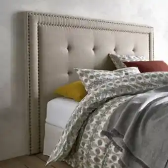 Linio Cabecera 2 plazas beige tachas bw oferta