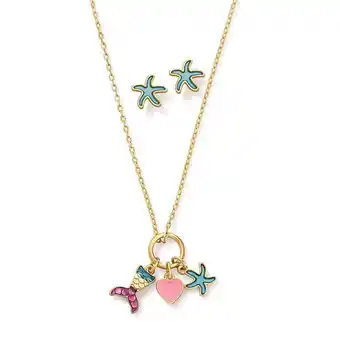 Ésika Estuche collar + aretes sea life fashion oferta