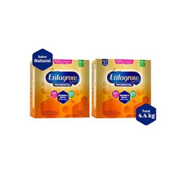 Mifarma Pack enfagrow premium pro mental sabor natural caja 2.2 kg 2 unidades oferta