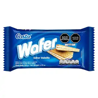 Tottus Wafer costa sabor vainilla 105 g oferta