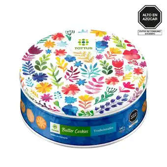 Tottus Butter cookies tottus 340 g oferta