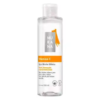 Tottus Agua micelar bifásica vitamina c murana 500 ml oferta