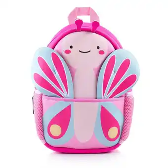Tottus Mochila preescolar 360 mariposa oferta