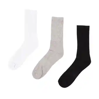 Tottus Medias pack x 3 deportivas hombre talla única oferta