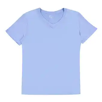 Tottus Polo color entero hombre l azul claro oferta