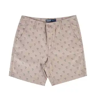 Tottus Short drill full print hombre 38 topo oferta