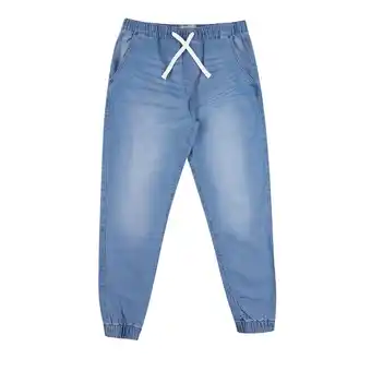 Tottus Jean jogger hombre 38 celeste oferta