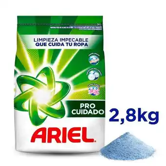 Tottus Detergente en polvo ariel pro cuidado bolsa 2.8 kg - bolsa 2.8 kg oferta