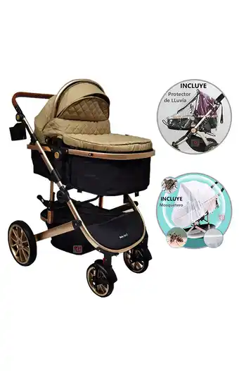 Tiendas EFE Coche cuna moisés milán - beige oferta