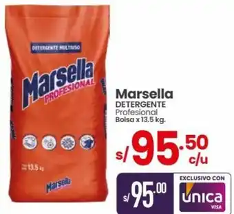 Vega Marsella Detergente 13,5kg oferta