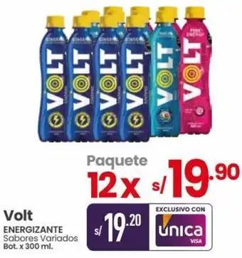 Vega Volt Energizante 12x300ml oferta