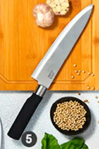 Plaza Vea Viva Home Cuchillo Santoku con Mango de Silicona oferta