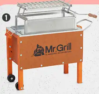 Plaza Vea Mr. Grill Caja China Jr. Mixta + Parrilla Argentina oferta