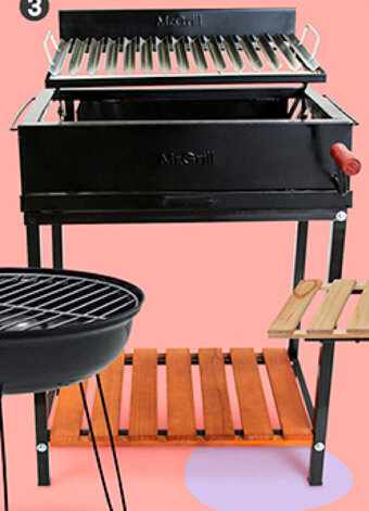 Plaza Vea Parrilla Grill Argentina Plegable oferta