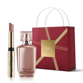 L'Bel Set mon l'bel perfume de mujer e infini labial ácido hialurónico oferta