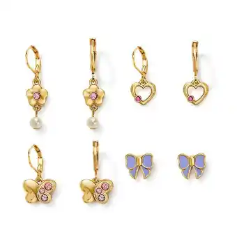 Ésika Estuche de aretes x4 fly & shine oferta