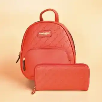 Fashion Bag Mochila 2 en 1 emma rojo oferta