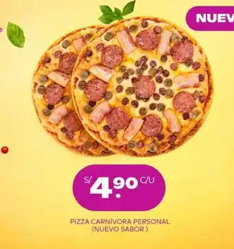 Tambo Pizza Carnivora Personal oferta