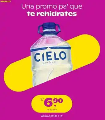 Tambo Agua Cielo oferta