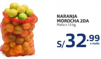 Makro Naranja Morocha 2Da 15kg oferta
