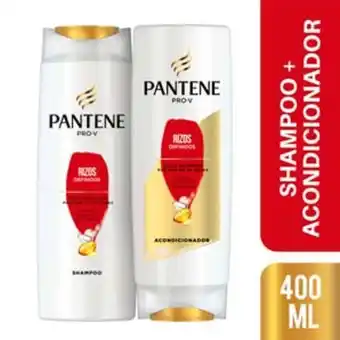 InkaFarma Pack shampoo y acondicionador pantene pro-v rizos definidos oferta