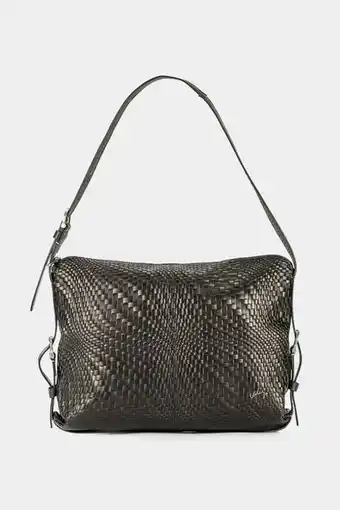 Vélez Bolso bowling maqui de cuero para mujer grabado placa tejido oferta