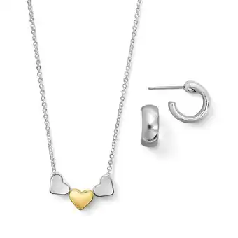 Ésika Estuche collar + aretes treasure love oferta