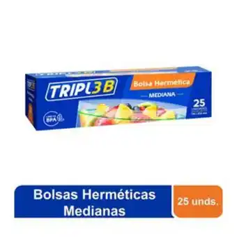 Tai Loy Bolsas hermeticas medianas x 25 und oferta
