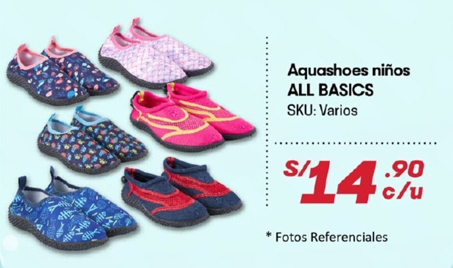 Aqua Shoes Ninos All Basics oferta en Hiperbodega Precio Uno