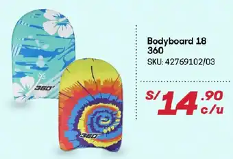 Hiperbodega Precio Uno Bodyboard 18 - 360 oferta