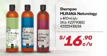 Shampoo Murana Naturology x 400ml