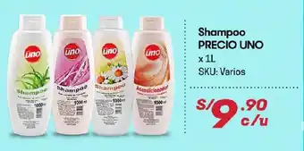 Hiperbodega Precio Uno Shampoo Precio Uno x 1L oferta