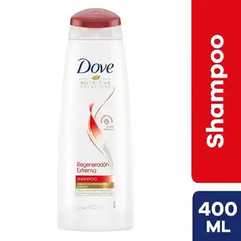 Tottus Shampoo regeneración extrema dove 400 ml - envase 400 ml oferta