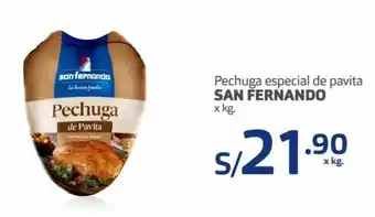 Makro Pechuga Especial de Pavita San Fernando x kg oferta