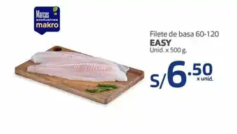 Makro Filete de Basa 60-120 Easy unid x 500g oferta