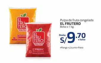 Makro Pulpa de Fruta El Frutero bolsa x 1kg oferta