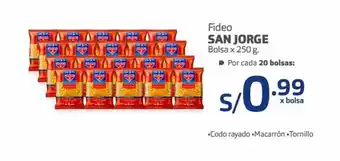 Makro Fideo San Jorge bolsa x 250g oferta