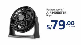 Makro Recirculador 8" Air Monster Negro oferta