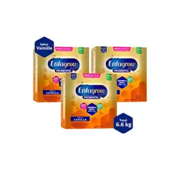 Mifarma Tripack enfagrow premium pro mental sabor vainilla caja 2.2 kg 3 unidades oferta