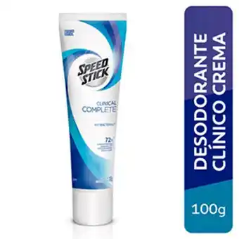 Mifarma Desodorante en crema speed stick clinical antibacterial - tubo 100 g oferta