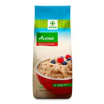 Tottus Avena hojuelas precocidas tottus 1kg - bolsa 1 kg oferta