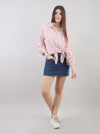 Michelle Belau Blusa manga 3/4 bl01251tci oferta