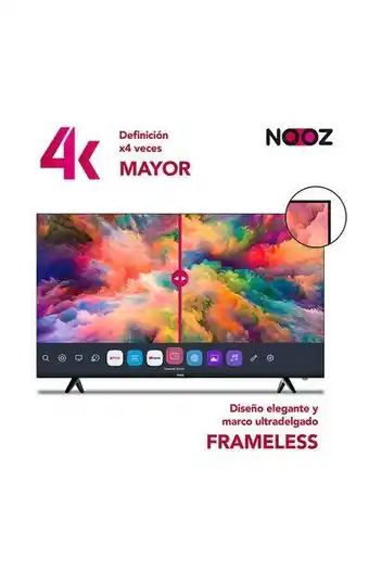 Tiendas EFE Smart tv nooz webos 55'' uhd 4k n5521uk6xwip oferta